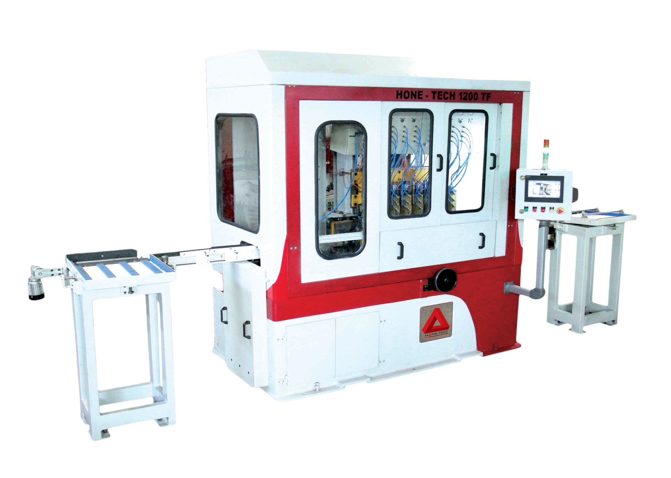 Through-Feed Superfinishing